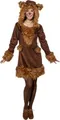 NEU Damen-Kleid Bär mit Kapuze, Gr. 42-44