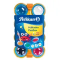 Pelikan Deckfarbkasten mini-friends® 8 Farben + 1 Pinsel Farbkasten Malkasten