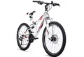 bergsteiger Mountainbike Montreal 20, 24 Zoll Kinderfahrrad, 6 - 13 Jahre, Mädchen, Jungen, 18 Gang Shimano Tourney RD-TZ50 Schaltwerk, Kettenschaltung, Scheibenbremse, V-Brake
