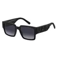 MARC JACOBS Unisex Marc 739/S Sunglasses, Schwarz Grau, 54