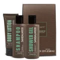 Männer Duschgel Set 3-teiliges Geschenkset Sandalwood Duft Reiseset