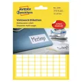 AVERY Zweckform Etiketten 3306 weiß 13,0 x 8,0 mm, 3.712 Etiketten 