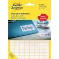 Universele etiketten Avery Zweckform 3306 13x8mm wit