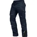 Leibwächter Arbeitshose Herren Flex-line Arbeitshose Bequeme Workwear mit Elastan dehnbar durch Elastan (Spandex), trocknergeeignet blau|schwarz 58