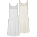 Nina Von C. Unterkleid 2er Pack Unterkleid Länge 90 cm Elegance (Spar-Set, 2-tlg) - bunt 50