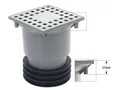 Airfit GmbH & Co. KG Siphon Profi-Bodenablauf DN 110/90/50 und Spitzende DN 110, 60200BA
