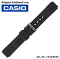 Original CASIO Armband 16 mm für viele Casio Uhren passend. Schwarz. NEU