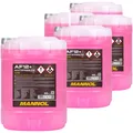 5x 10 LITER MANNOL AF12+G12+ ROSA/ROT bis -40°C KÜHLERFROSTSCHUTZ passend für VW