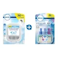Procter and Gamble Febreze 3Volution Starterkit Lenor Aprilfrisch & Duftstecker gegen Geruchsblindheit, 3 Düfte wechseln alle 45 Minuten FE9138+FE9305