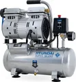 HYUNDAI Silent Kompressor SAC55751 (8 bar, 6L, tragbar, ÖLFREI, 59 dB, 550 W / 0.75 PS)