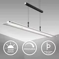 Licht Pendel Leuchte Dimmbar Silber