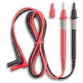 Benning Messleitung 044146, 2 Stück, 1,4m, mit Lamellenstecker, 2mm Prüfspitze