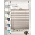Sonello Plissee ohne Bohren Rollo Klemmfix für Fenster & Tür Lichtschutz, blickdicht, ohne Bohren, verspannt, Klemmfix, 85cm x 100cm Braun Faltrollo, Easyfix, Sonnenschutzrollo, Jalousie braun 85 cm x 100 cm