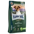 Happy Dog Mini Montana Hundefutter 4kg Trockenfutter - Sensibel - Pferd