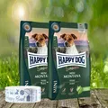Happy Dog Supreme MINI MONTANA 2 x 4 kg + Happy Dog Futternapf *geschenkt*