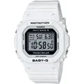 Funkchronograph CASIO BABY-G, weiß, Armbanduhren, Damen, Armbanduhr, Digitaluhr, Solaruhr, Damenuhr