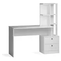 Esstisch Vicco Denton Weiß 136 x 55 cm mit 2 Schubladen, Model 43388 - Weiß