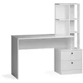 Vicco Esstisch, Weiß, Holzwerkstoff, Rechteckig, 136x138x55 cm, Esszimmer, Tische, Esstische