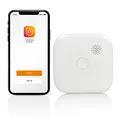 Smartwares FSM-12601 Einzelpackung Wi-Fi-Rauchmelder – 85 DB – Entspricht der Norm EN-14604
