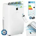 Klimaanlage Mobil 12000 BTU/h (3.500 Watt) - Mobiles Klimagerät 4in1 mit WiFi/App Monoblock Kältemittel - Fernbedienung, 24h-Timer, Luftentfeuchter, Nachtmodus