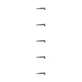 5x Bosch 0 445 115 077 Einspritzdüse für BMW E90 E91 E92 E93 E83 E70 E71 E72