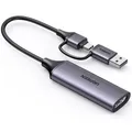 Video Capture Card, 4K HDMI auf USB C/A Capture Card, 1080P Video Grabber für...