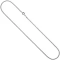 2mm Panzerkette Collier Halskette 925 Silber glänzend Damen 42cm Silberkette