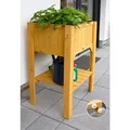 HABAU Hochbeet ""Kompakt"" mit Ablage (Natur)""