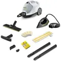 SC 4 EasyFix Iron, Dampfreiniger weiß/schwarz, 2.000 Watt, inkl. Dampfdruck-Bügeleisen