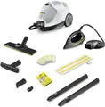 Kärcher Dampfreiniger SC 4 EasyFix Iron 1.512-631.0 | 2000 W | 3,5 bar | 2-Tank-System | Dampfbügeleisen | Weiß