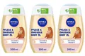 ✅ Nivea Baby Pflegeöl Babyöl Babypflege Massageöl Mandelöl Vitamin E 3x 200ml ✅