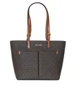 Michael Kors Damen Tasche Bag JET SET TRAVEL MD DBL  POCKET TOTE Braun neu
