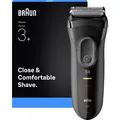 Braun Braun Rasierer Series 3 3000 Black/Grey Rasierer Grau