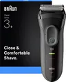 Braun Rasierer Series 3 3000 Black/Grey Rasierer Grau