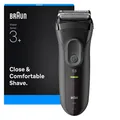 408970 Braun Rasierer Series 3 3000 Black/Grey NEU