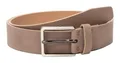 bugatti Men´s Leather Belt W120 Taupe