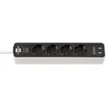 Brennenstuhl Ecolor (6x, USB-A, 1.50 m) (1153240026)