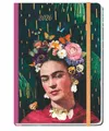 Design Diary Frida 2026: Der Buchkalender 2026 für Fans von Frida Kahlo. Kleiner farbenfroher Kunstkalender im Format A5 mit Gummibändchen, Lesebändchen und Leinenrücken (Bullet Journal Kalender Heye)
