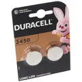Duracell Batterie Lithium, Knopfzelle, CR2450, 3V Electronics, Retail Blister (2
