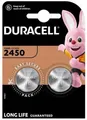 2 DURACELL CR2450 Lithium Batteries 3V Münz-Zelle DL2450 BR2450 EXP 2033 2BL Neu