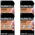 4 x Duracell CR2450 2er Blister 3V Lithium