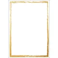 Sigel Briefpapier DP614, Golden frame, A4, 200 g/m², 50 Blatt