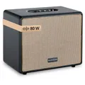 Bennett & Ross BB-880BK Blackmore Giant - Retro Bluetooth Lautsprecher in Lederoptik - TWS-Funktion - Vintage Speaker mit 2X 40W Leistung - USB-Eingang mit MP3-Player - Aux-Anschluss - Schwarz