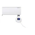 Mai & Mai Heizstab mit Thermostat 600W Weiß Elektroheizstab mit LCD Bildschirm Heizpatrone aus Edelstahl Heizelement für Badheizkörper Heizungen Handtuchhalter