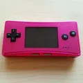 Nintendo Gameboy Micro Konsole Pink Rosa mit Ladekabel Spielkonsole (GUT)