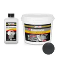 Isolbau - 2K PU-Bodenbeschichtung für Innen- und Außenböden - Bodenfarbe Anthrazit mit PU-Bindemittel für Garagen, Werkstätten, Kellern - Garagenboden-Beschichtung - Betonfarbe 4kg