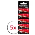 50 Stück Camelion AG4 LR626 LR66 177 Knopfzellen Batterien Alkaline 1,5V 5x 10er
