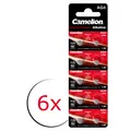 Camelion AG4 LR626 LR66 177 Knopfzellen Batterien Alkaline 1,5V 6x 10er Blister