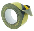 Gewebe-Warnband schwarz-gelb 50mmx25m