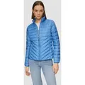 s.Oliver Funktionsjacke Outdoor-Jacke Leichte Steppjacke mit Stehkragen blau XS (34)